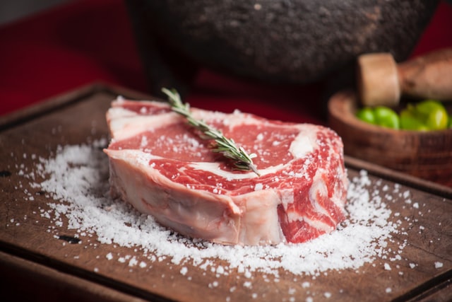 Salt your meat before pan-searing